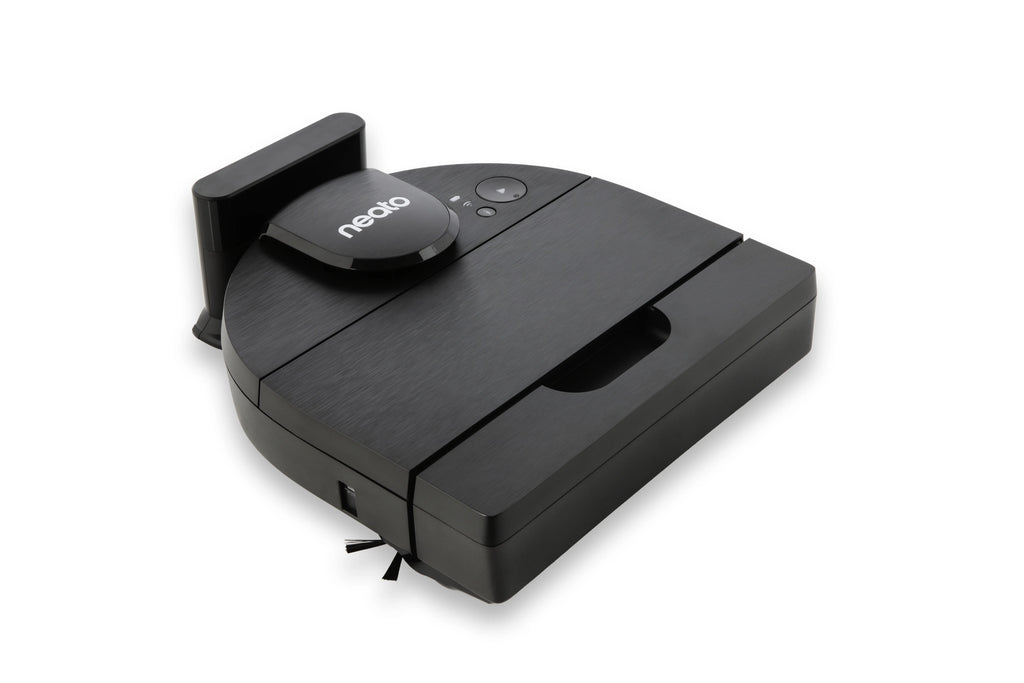 Open Box Neato D9 Intelligent Robot Vacuum Wi-Fi Connected with LIDAR Navigation in Black