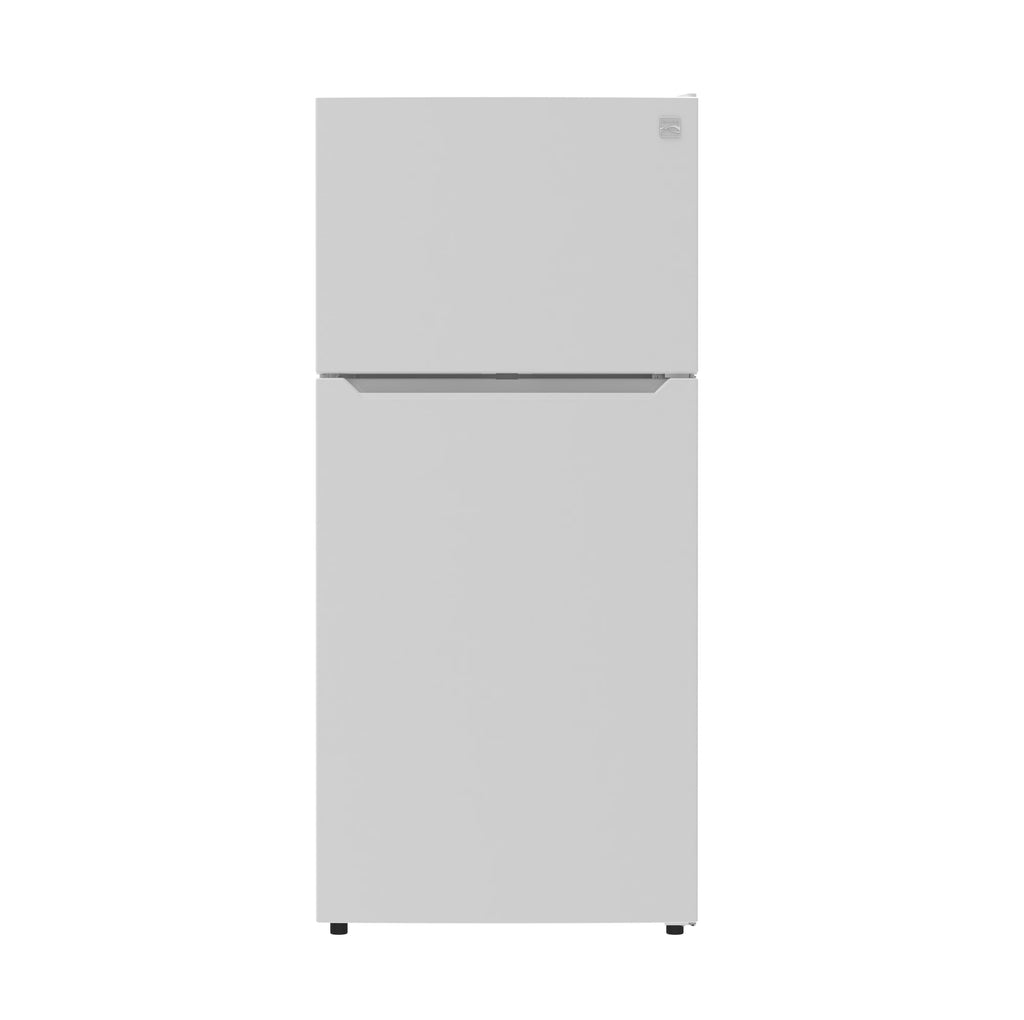 Kenmore 30" 20.2 Cu. ft. Capacity Standard Refrigerator with Top Freezer, Adjustable Shelves, White
