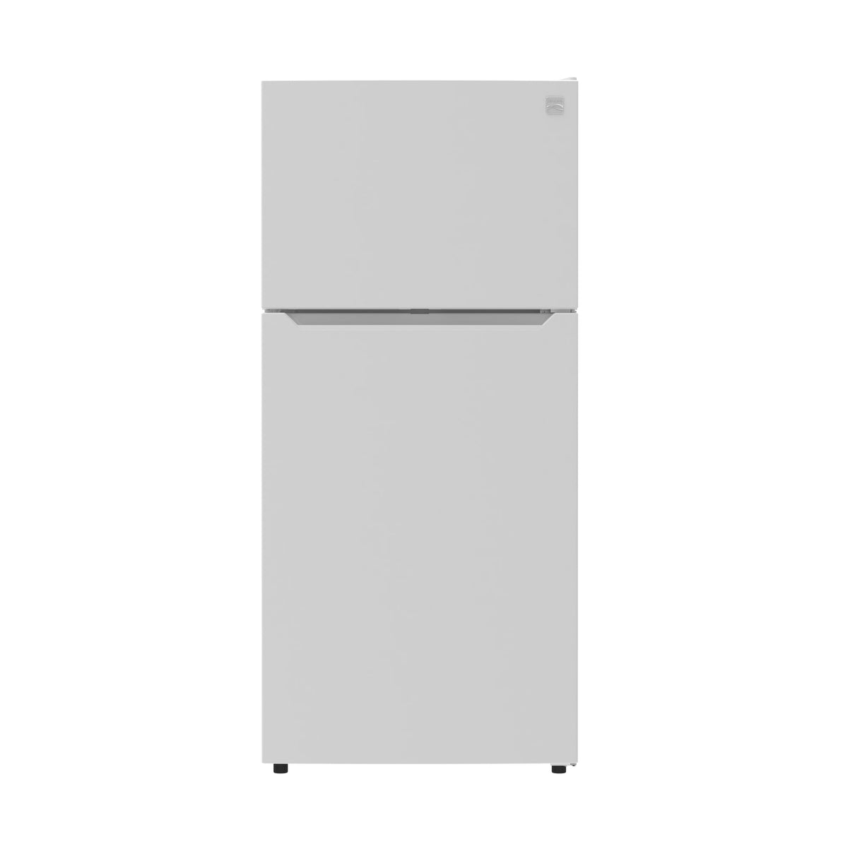 Kenmore 30" 20.2 Cu. ft. Capacity Standard Refrigerator with Top Freezer, Adjustable Shelves, White