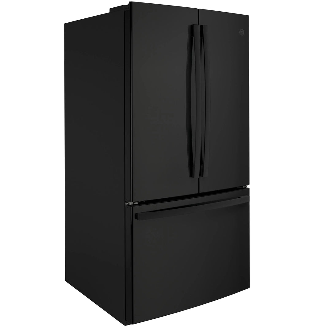 GE APPLIANCES GNE27JGMBB french door freestanding refrigerator