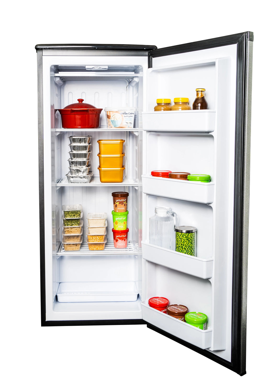 Danby Designer 8.5 cu. ft. Upright Freezer - Slate Black DUFM085A4TDD
