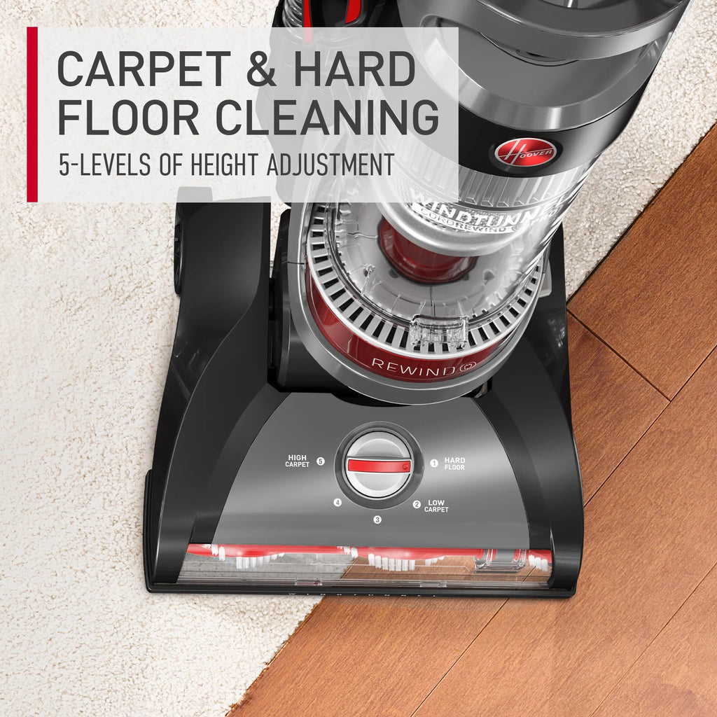 Pre-Owned Hoover WindTunnel Cord Rewind Pro Bagless Vacuum Cleaner