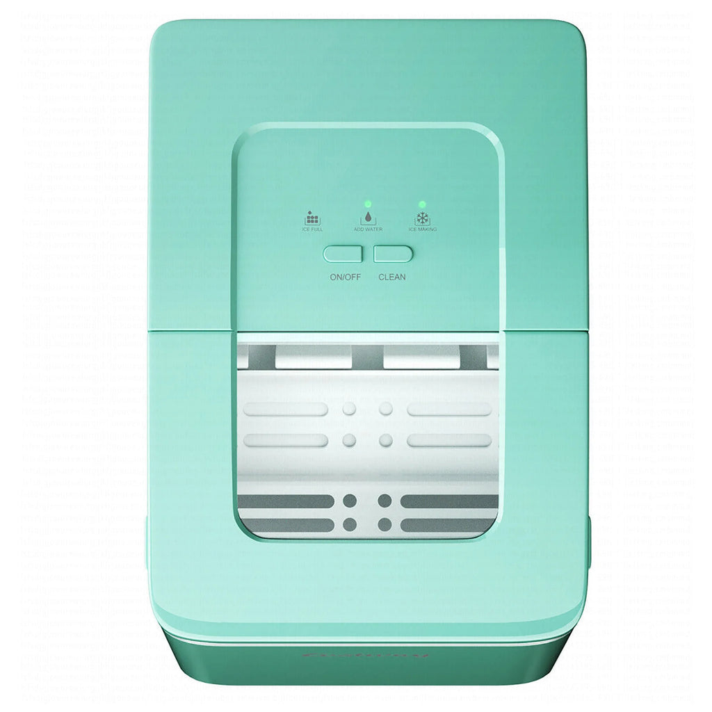 Costway Portable Ice Maker Machine Countertop 26Lbs/24H Self-cleaning w/ Scoop Green