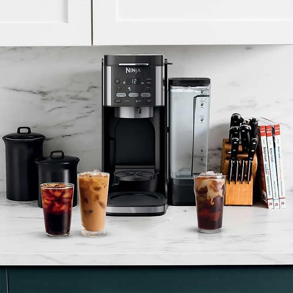 Restored Ninja CFP105 DualBrew Hot & Iced Coffee Maker Black (Refurbished)
