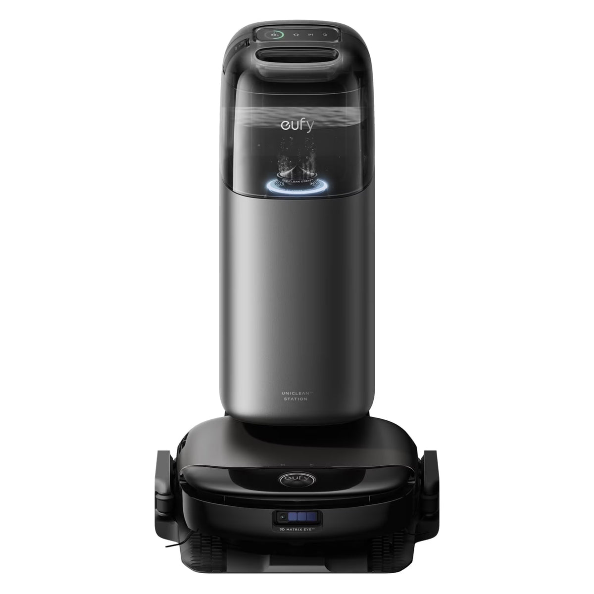 eufy Robot Vacuum Omni S1 Pro with All-in-One Station, Always Clean Mop, 8000 Pa Suction, Obstacle Avoidance, Auto Mop Washing & Drying, Self-Emptying
