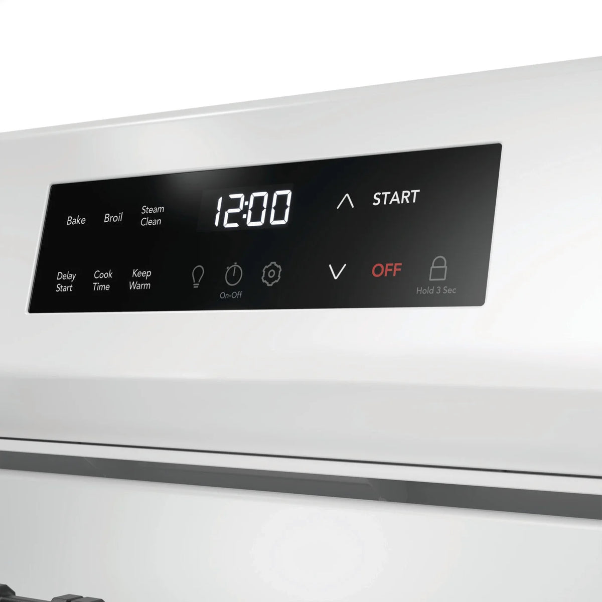 Frigidaire FCRG3062AS 30" Gas Range with Steam Clean, Stainless Steel