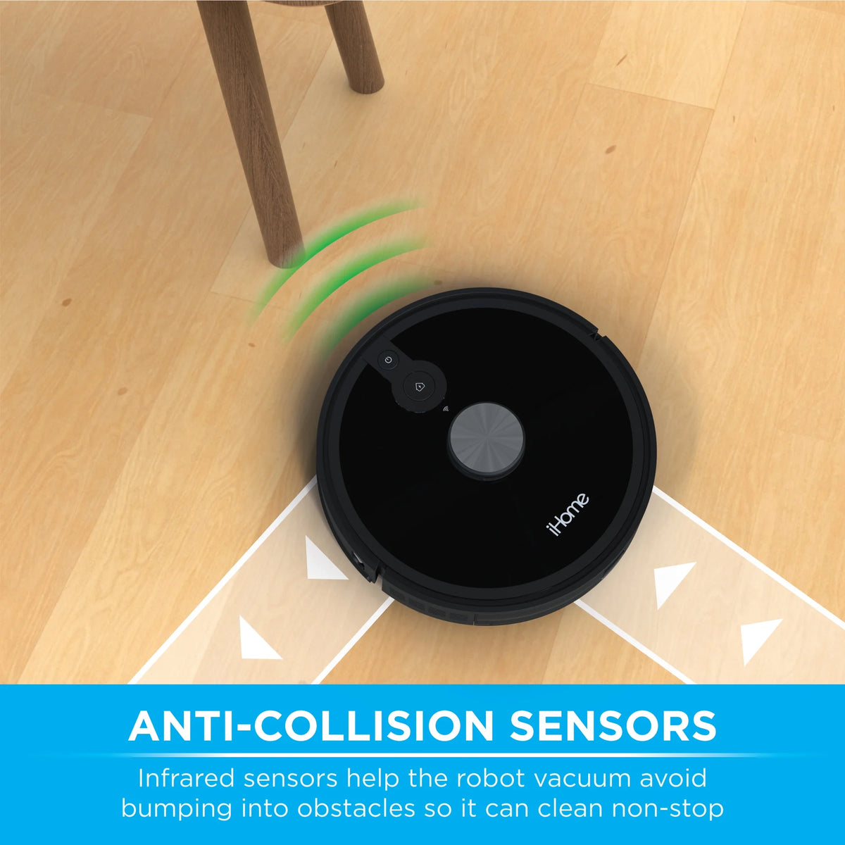 iHome AutoVac Nova S1 Pro Self Empty Robot Vacuum, LIDAR Mapping, 150 Min Runtime, Strong Suction, New