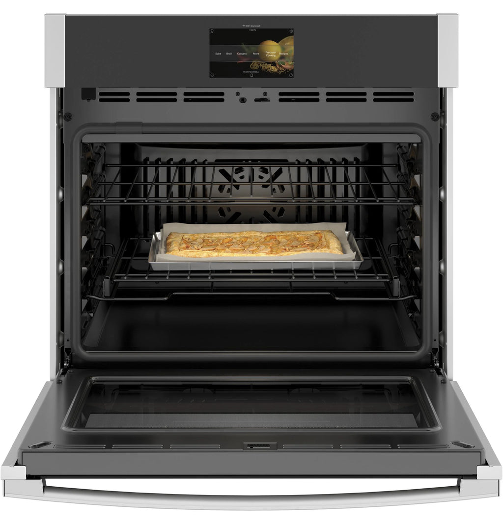 Ge Profile Pts7000 Profile 30" Wide 5 Cu. Ft. Single Electric Oven - Stainless Steel