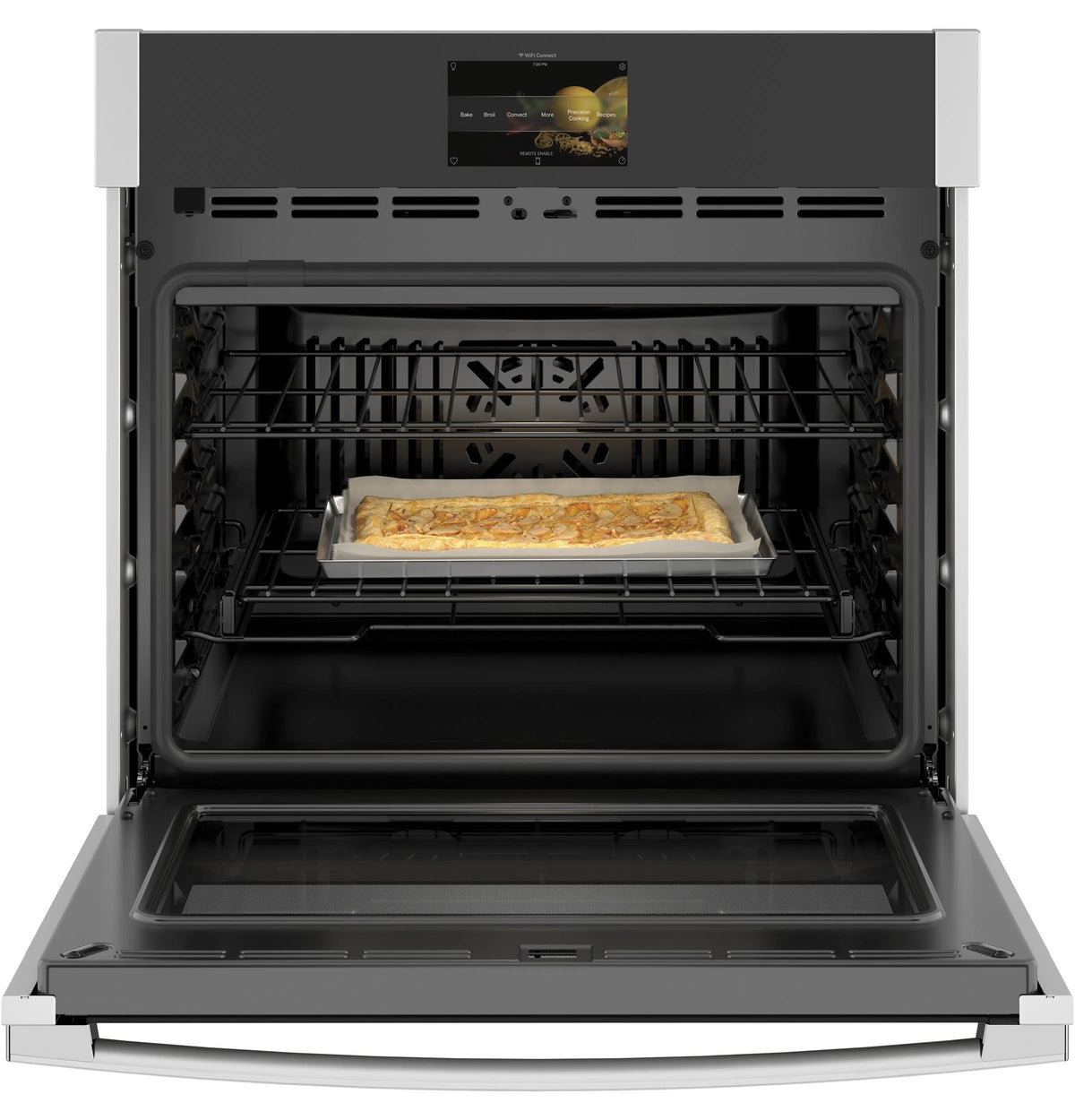 Ge Profile Pts7000 Profile 30" Wide 5 Cu. Ft. Single Electric Oven - Stainless Steel