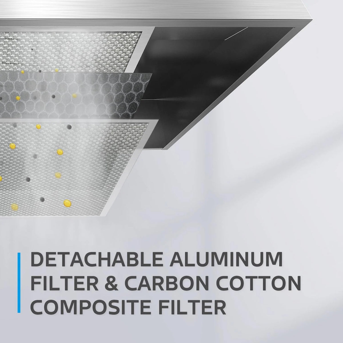 Midea 30-inch Under Cabinet Range Hood, 200 CFM, Ductless, Stainless Steel, MVU30W2AST, New