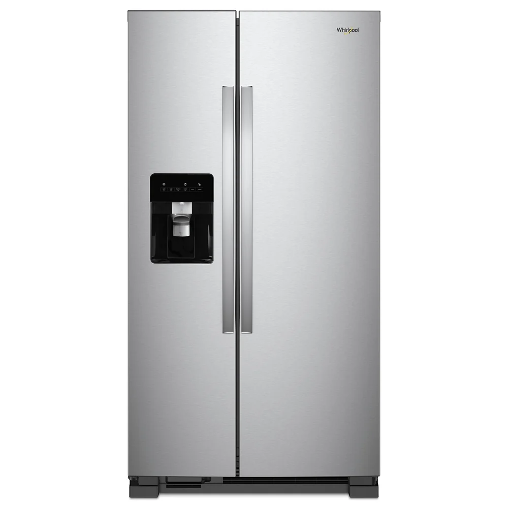 WHIRLPOOL WRS315SDHM side by side freestanding refrigerator