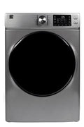 8.0 cu. ft. Gas Dryer w/ Steam - Metallic