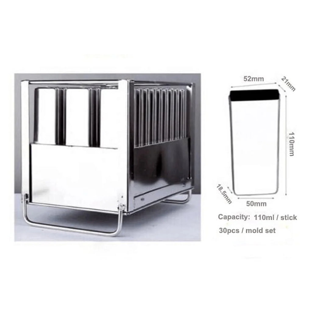 Kolice Commercial Popsicle Ice Cream Machine,Ice Bars Machine, Ice Pops Maker-Included 1 Stainless Steel Mold Set