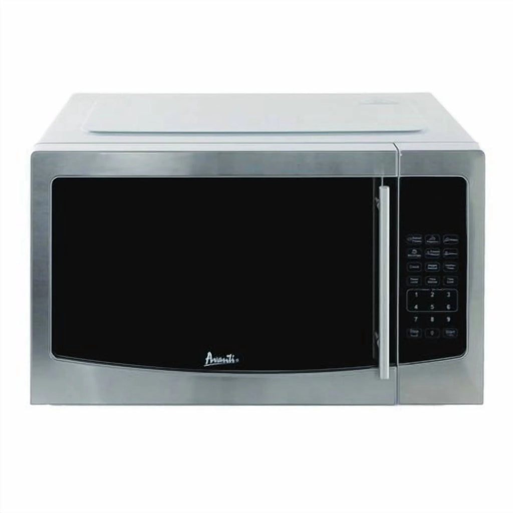 Avanti 1.1 cu. ft. Stainless Steel Microwave Oven, 1,000 W, Mirror-Finish