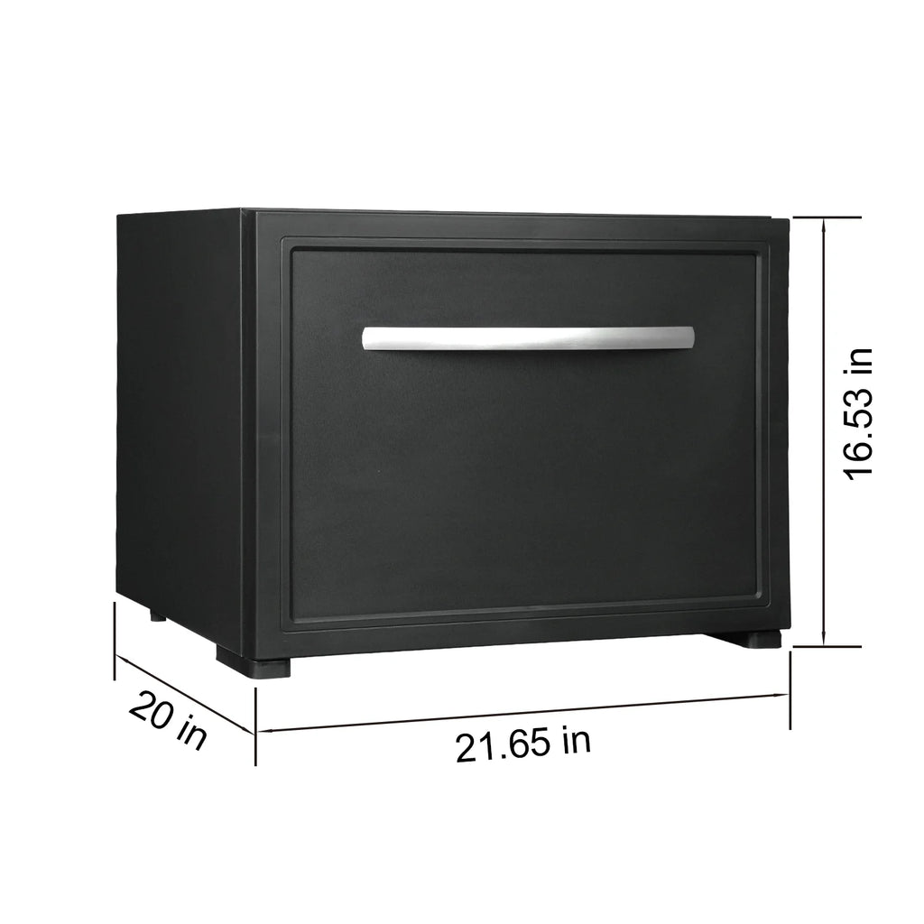 Smad Drawer RV Refrigerator 12V Truck Cooler AC DC Fridge Hotel 1.7 cu ft Quiet