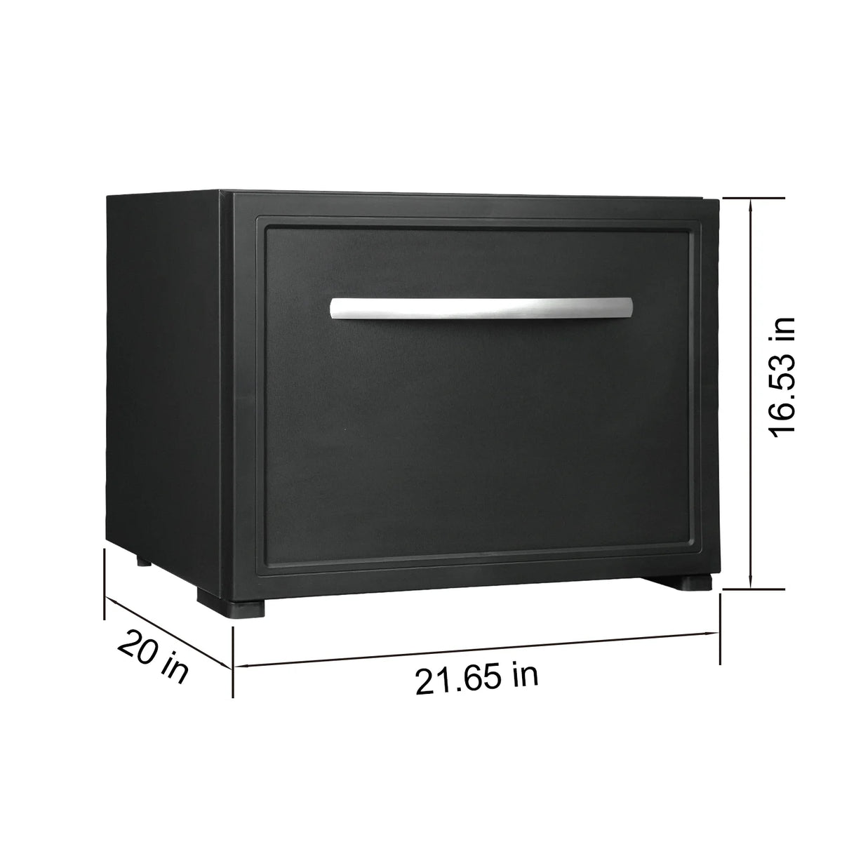Smad Drawer RV Refrigerator 12V Truck Cooler AC DC Fridge Hotel 1.7 cu ft Quiet