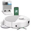 iRobot Roomba Plus 505 Combo Robot Vacuum & Mop + AutoWash Dock - WHITE EDITION