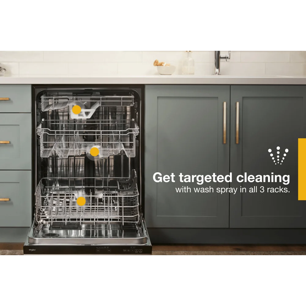 WHIRLPOOL WDT970SAKV built in dishwasher