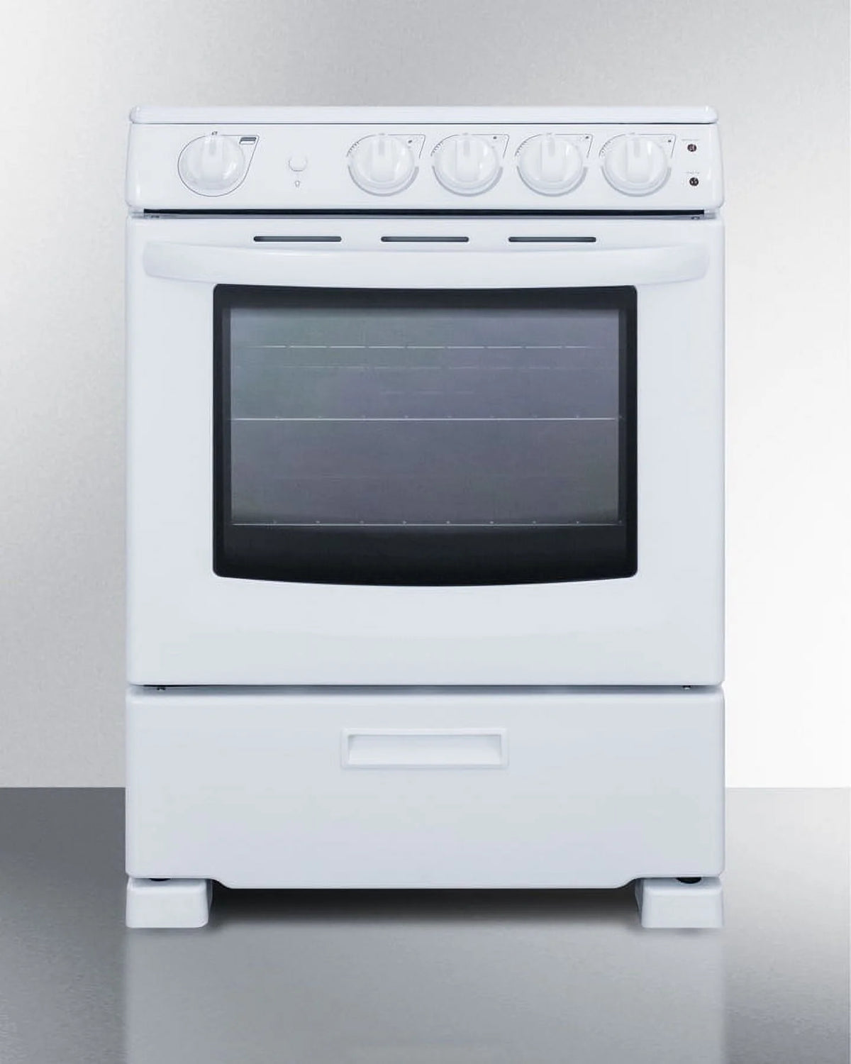 24" Wide Electric Smooth-Top Range
