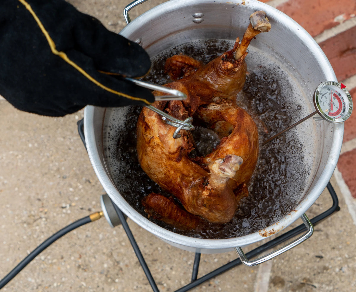 King Kooker 29 & 10 Quart Steel Propane Turkey Fryer Boiler Combination Kit