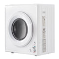 GYJ40-168I1 Compact portable Household clothes Dryer 4KG 2.6CUFT with Stainless Steel Drum White 120V 1400W MECHANICAL Control