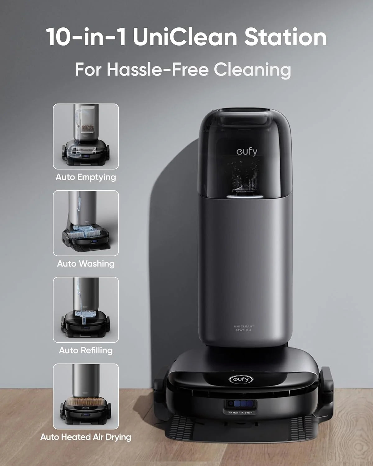 eufy S1 Pro Robot Vacuum Omni and S1 Pro Accessory Kit