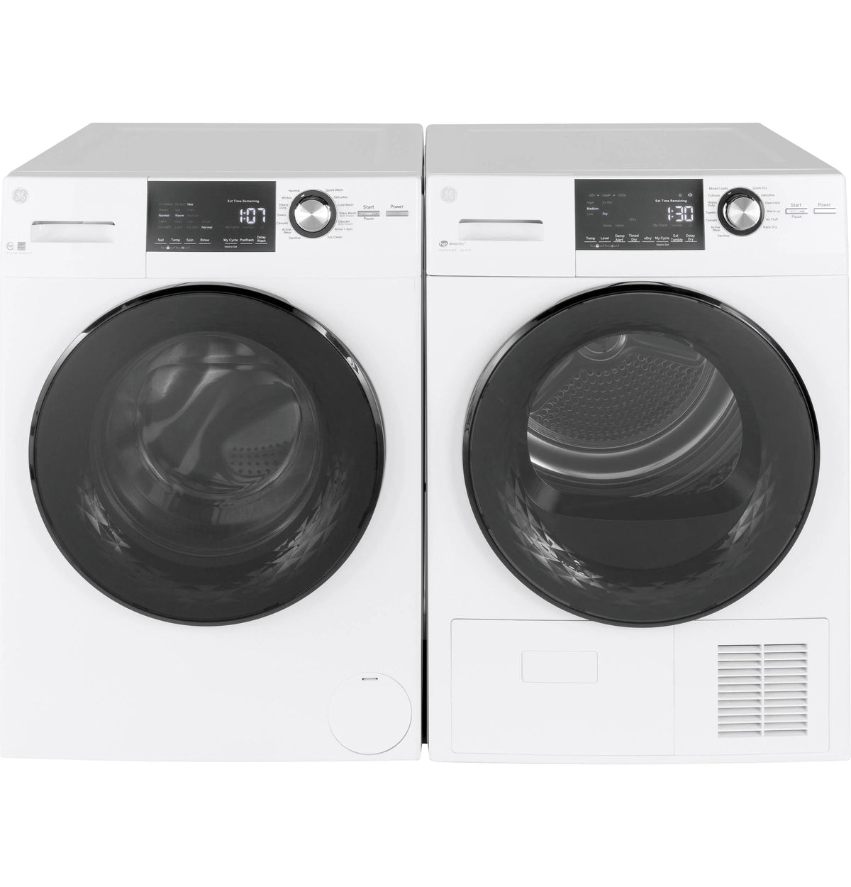 GE APPLIANCES GFW148SSMWW front load washer