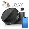 Enboya D60+ Robot Vacuum Cleaner - Self-Emptying Base, 9000Pa Suction, Wi-Fi/App/Voice Control, Smart Vacuum