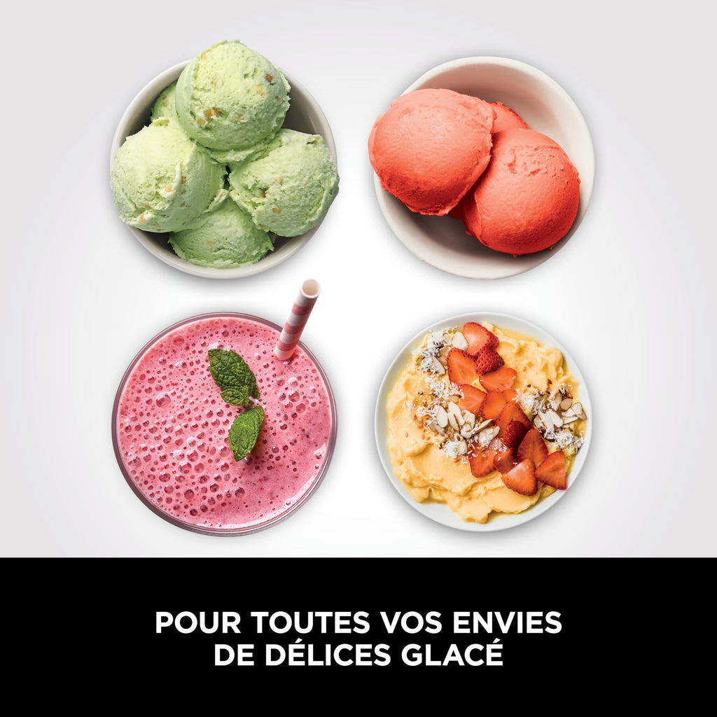 Ninja CREAMi machine à crème glacée et à desserts glacés NC302EU