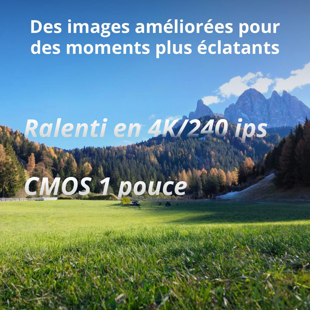 Bundle Créateur DJI Osmo Pocket 4, caméra vlog de Poche avec nacelle