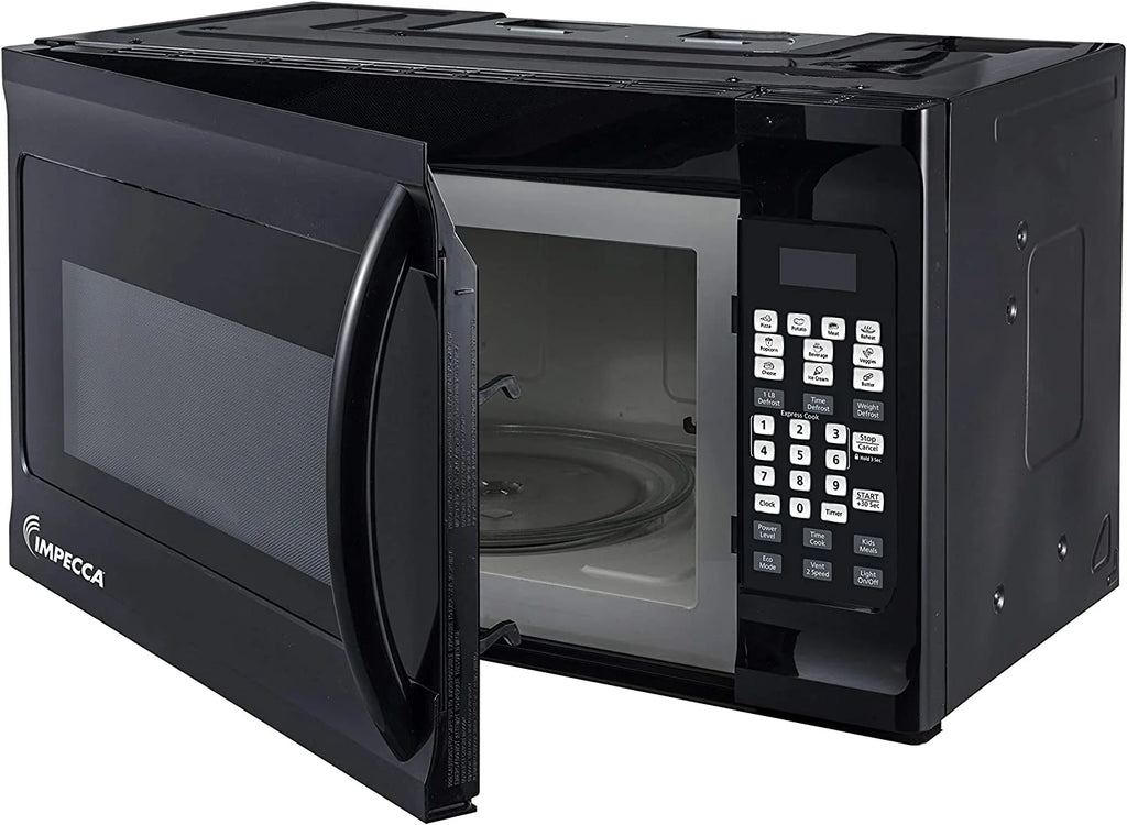 Impecca OM-1600W 30" Over the Range Microwave with 1.6 cu. ft. Capacity; 1000 Watts Cooking Power; 300 CFM and Child Lock in White