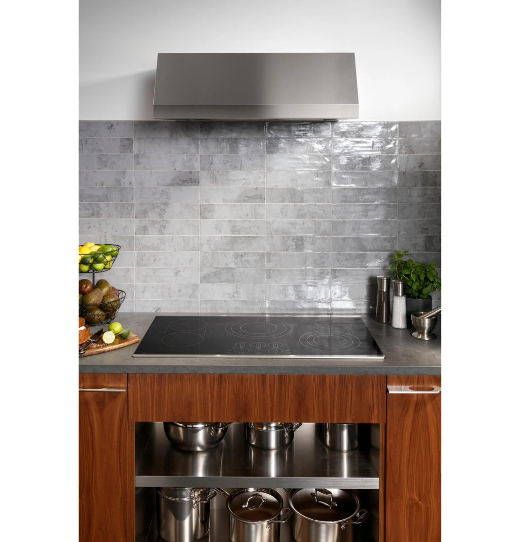 Ge Profile Pep7030 30" Wide 4 Burner Electric Cooktop - Black