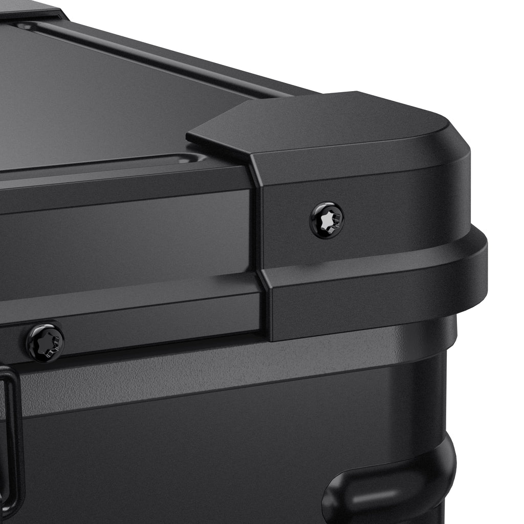 APL35 Aluminum Dual Zone 37QT Portable Cooler Black