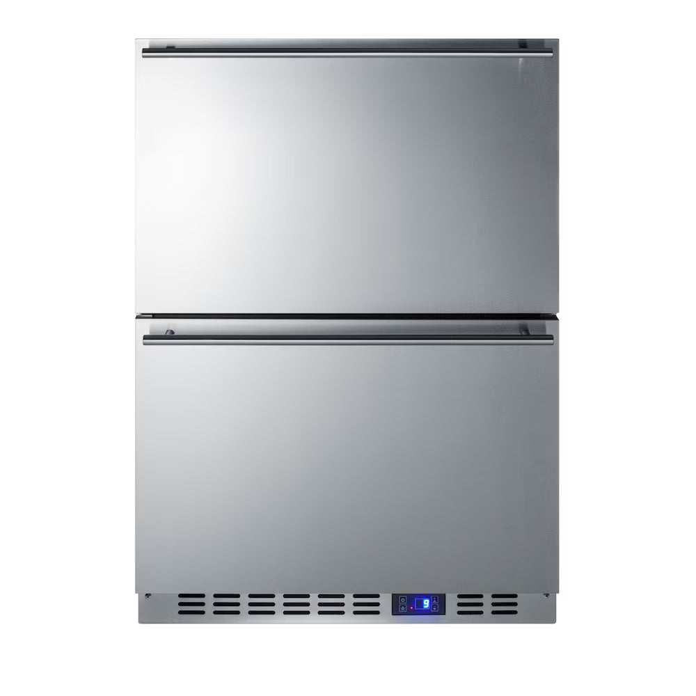 24" Wide Built-In 2-Drawer All-Freezer