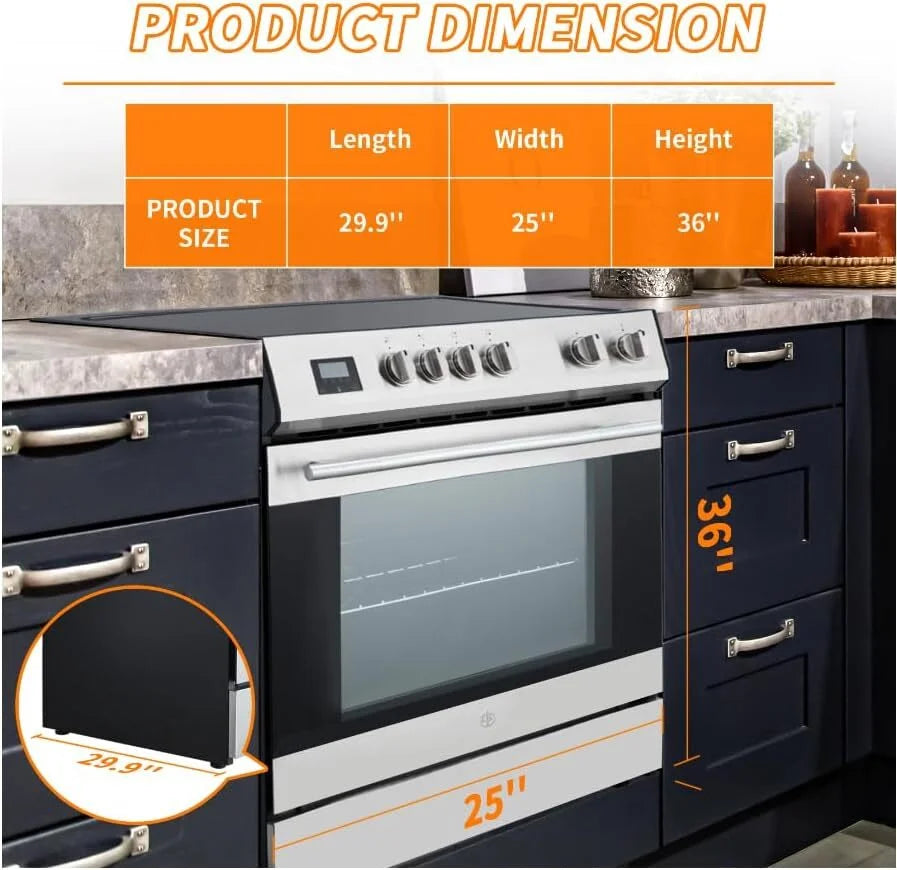 30 Inch Electric Single Wall Oven, with 5.0 Cu. Ft