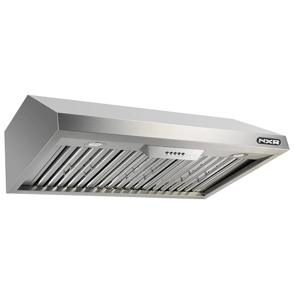 NXR EH Series Professional 36" Under Cabinet Range Hood, Stainless Steel