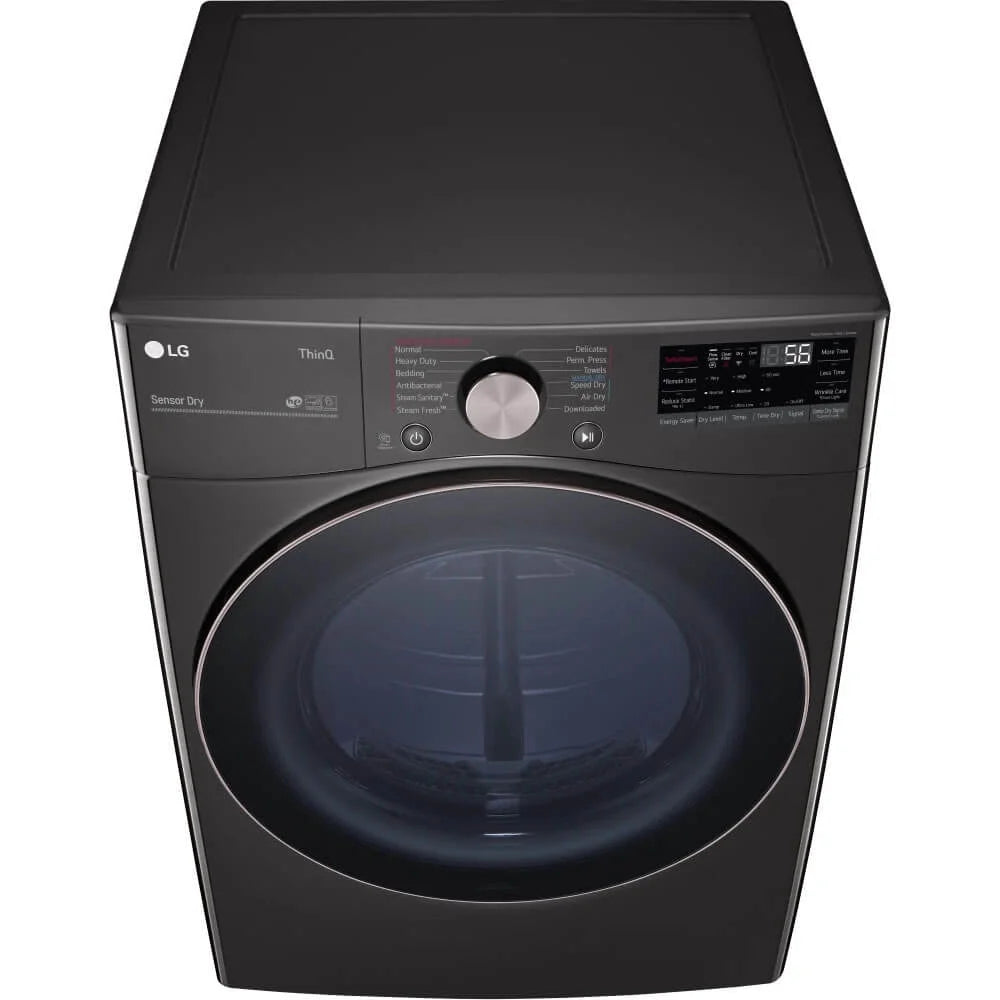 LG DLEX4000B 7.4 Cu. Ft. Ultra Large Capacity Smart wi-fi Enabled Front Load Electric Dryer with TurboSteam? and