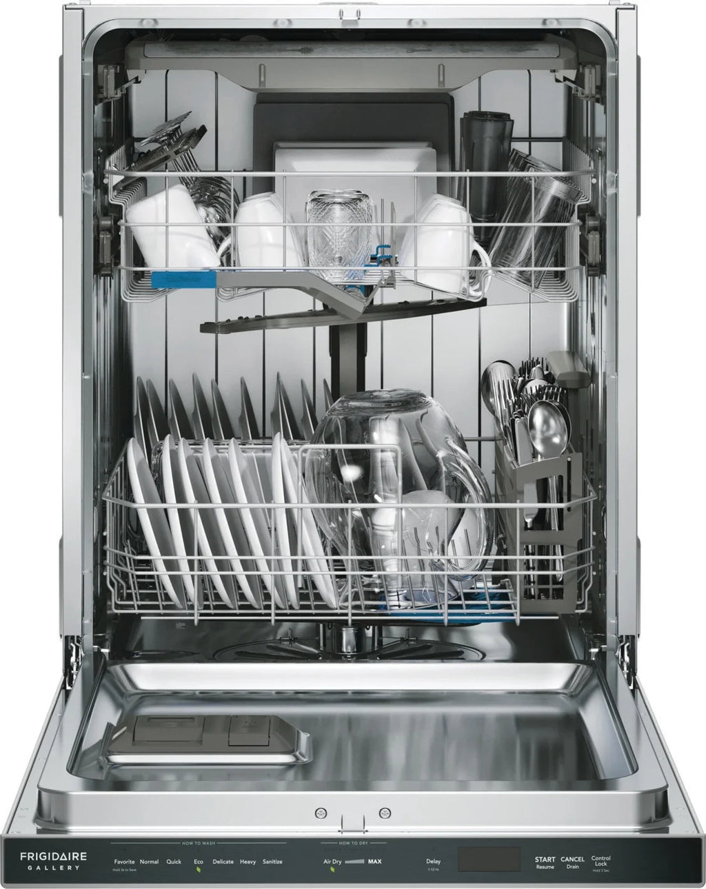 Frigidaire Gallery 24" Tub Dishwasher with CleanBoost, Stainless Steel