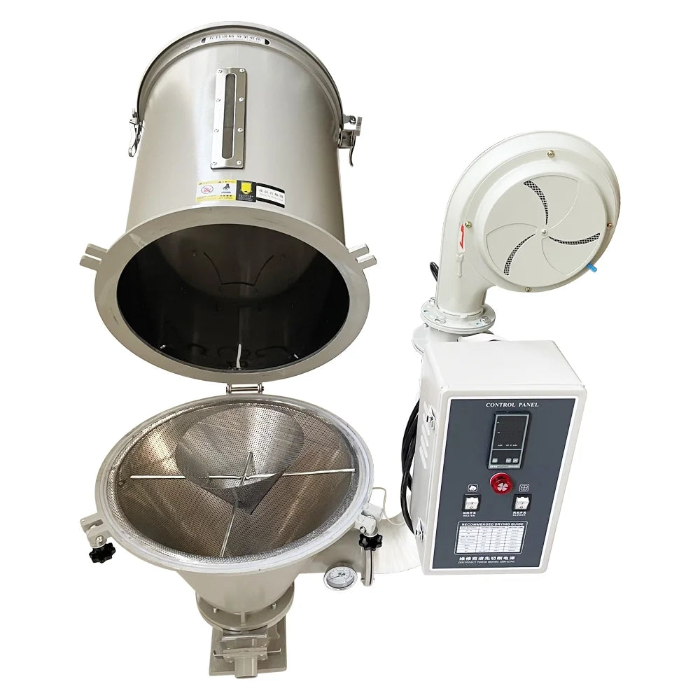 Techtongda 15kg Hopper Type Plastic Dryer Hot Air Plastic Pellet Dryer 220V