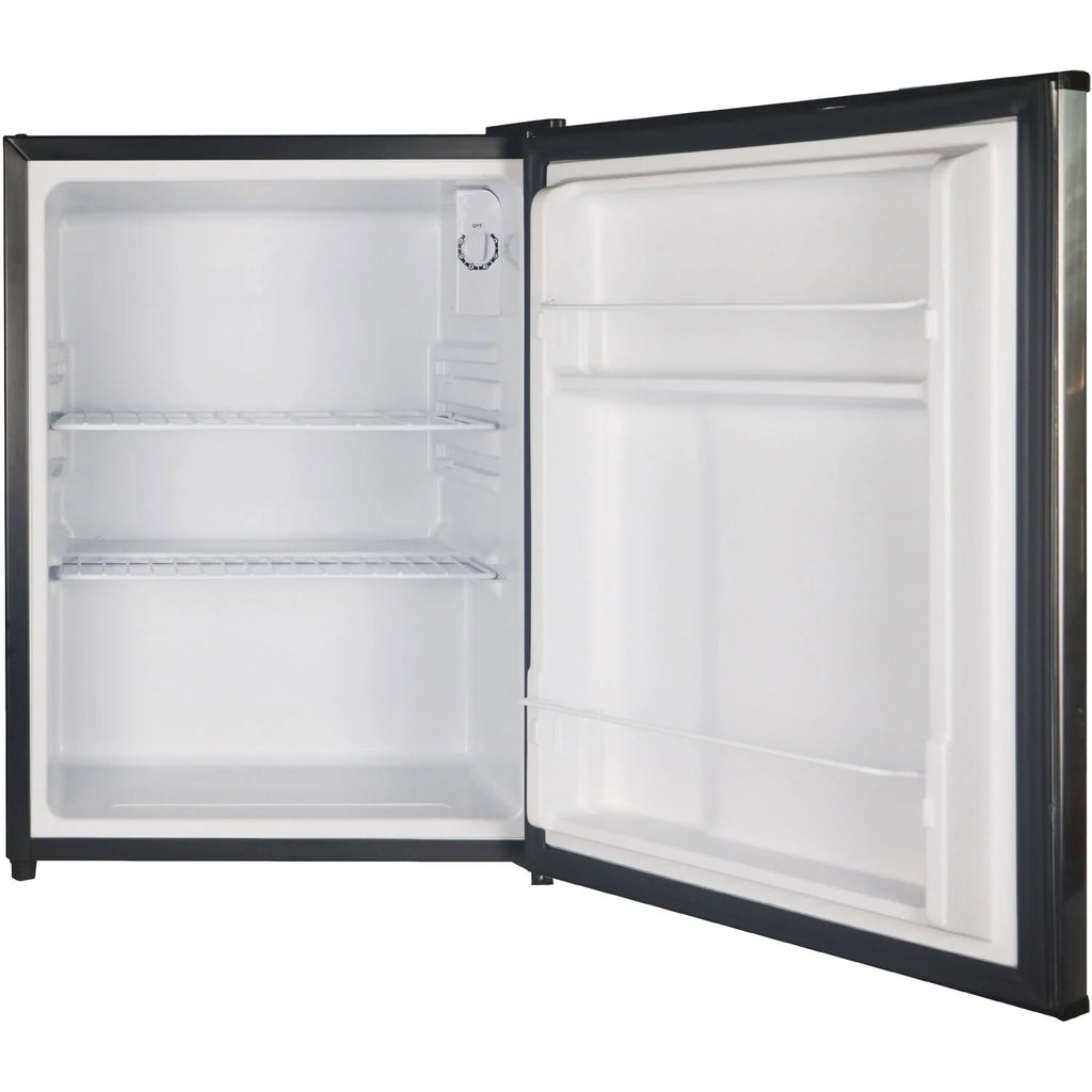Magic Chef New 17.3 inch Width 1.7 Cu. ft. Compact Refrigerator with Single Door Color in Black