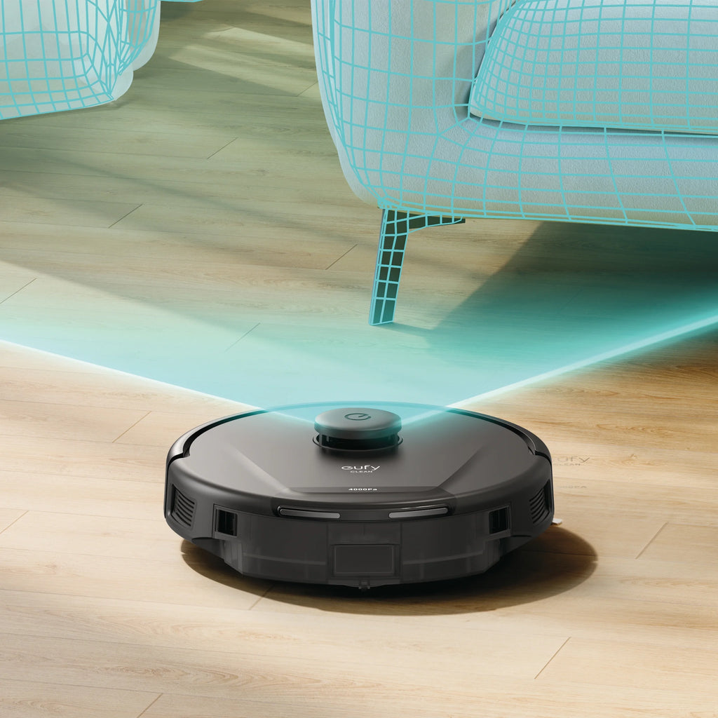 eufy Clean L50 with 4,000 Pa Ultra Strong Suction, Multi-floor Cleaning, BoostIQ�? Customizable Mapping T2265Z11, New