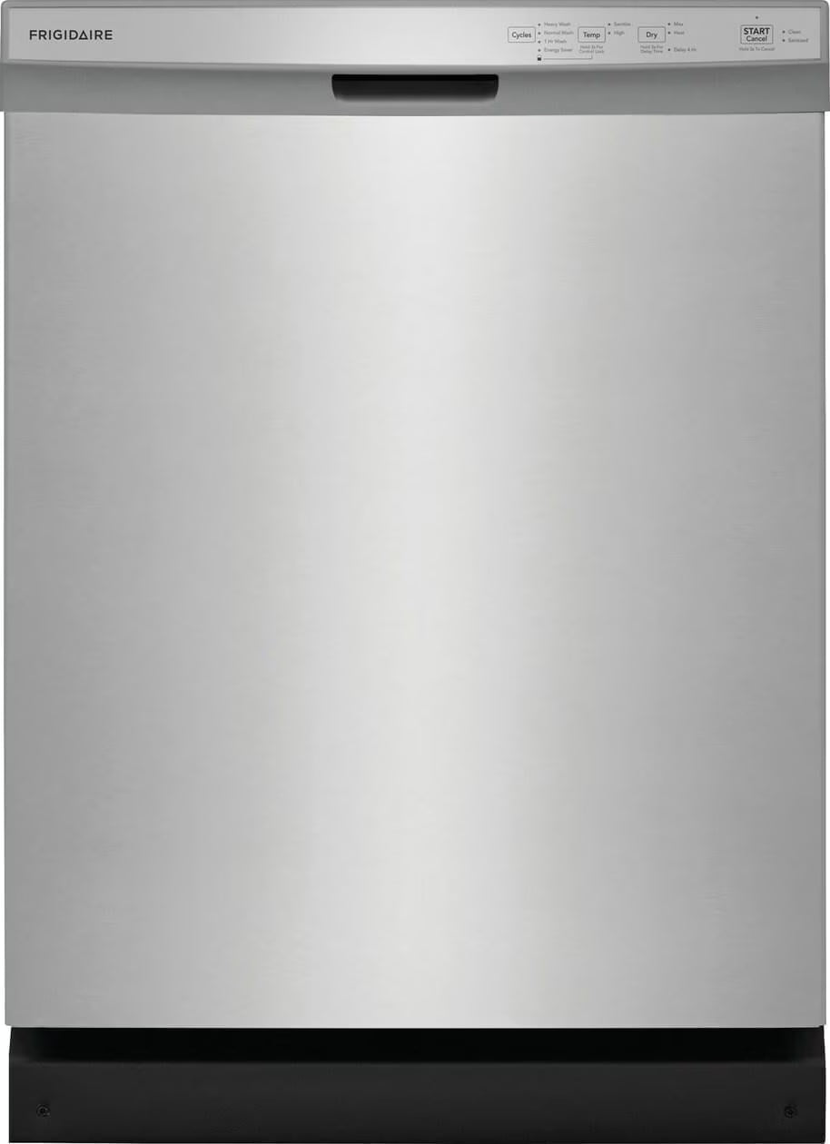Frigidaire FDPC4314AS 24" Dishwasher, Front Control, Stainless Steel