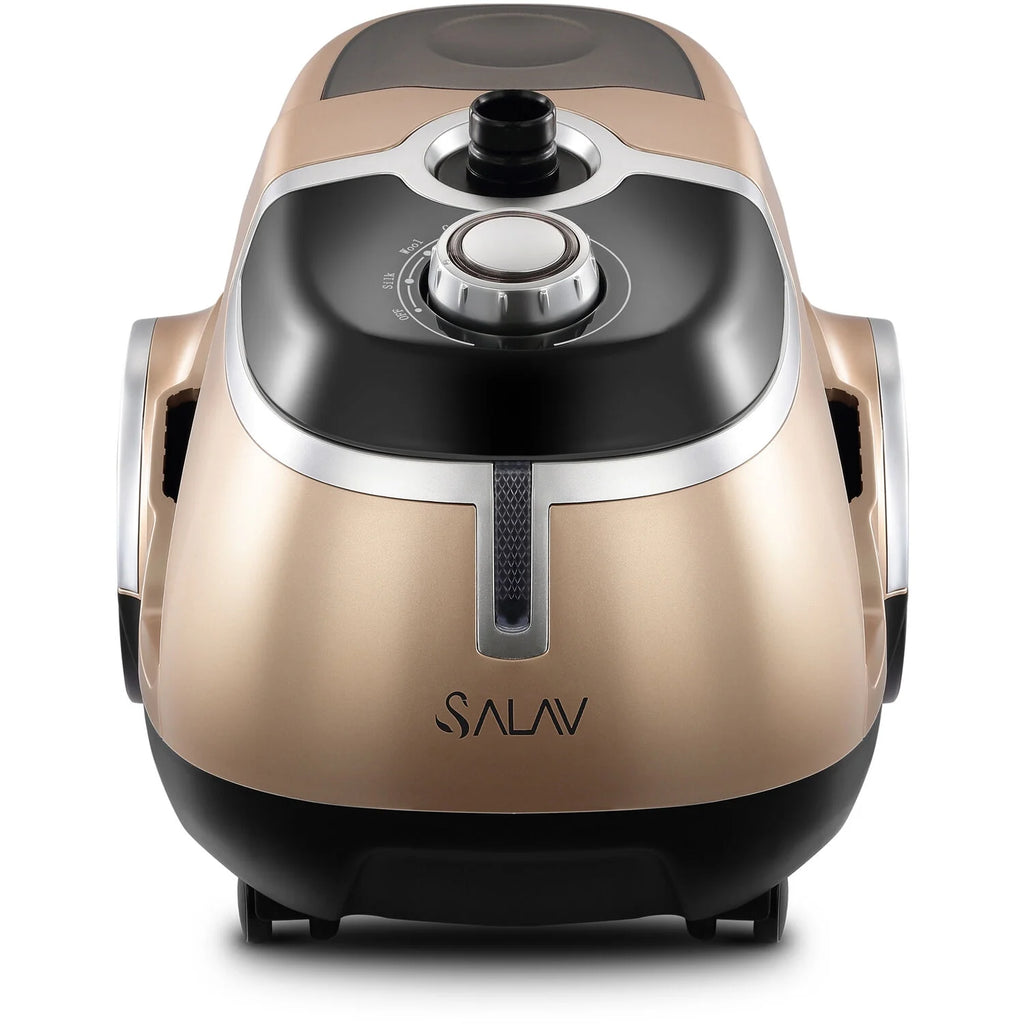 SALAV? GS44-DJ GOLD 1500W Garment Steamer Built in Ironing Board, Gold & Black