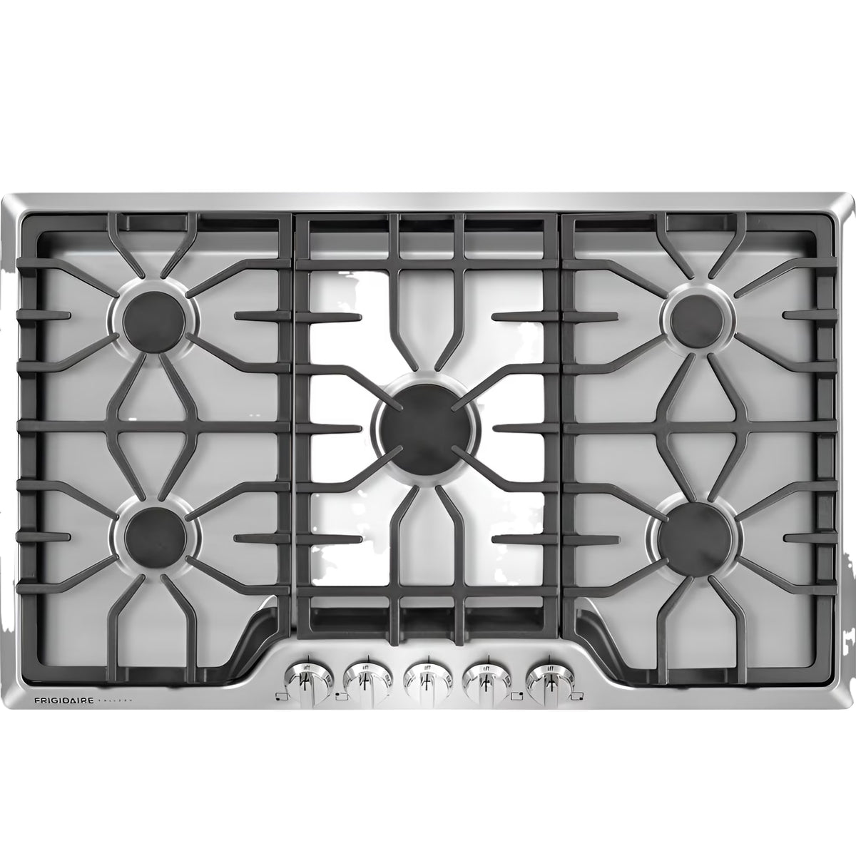 Frigidaire Gallery 36 inch Gas Cooktop in Stainless Steel with 5 Burners