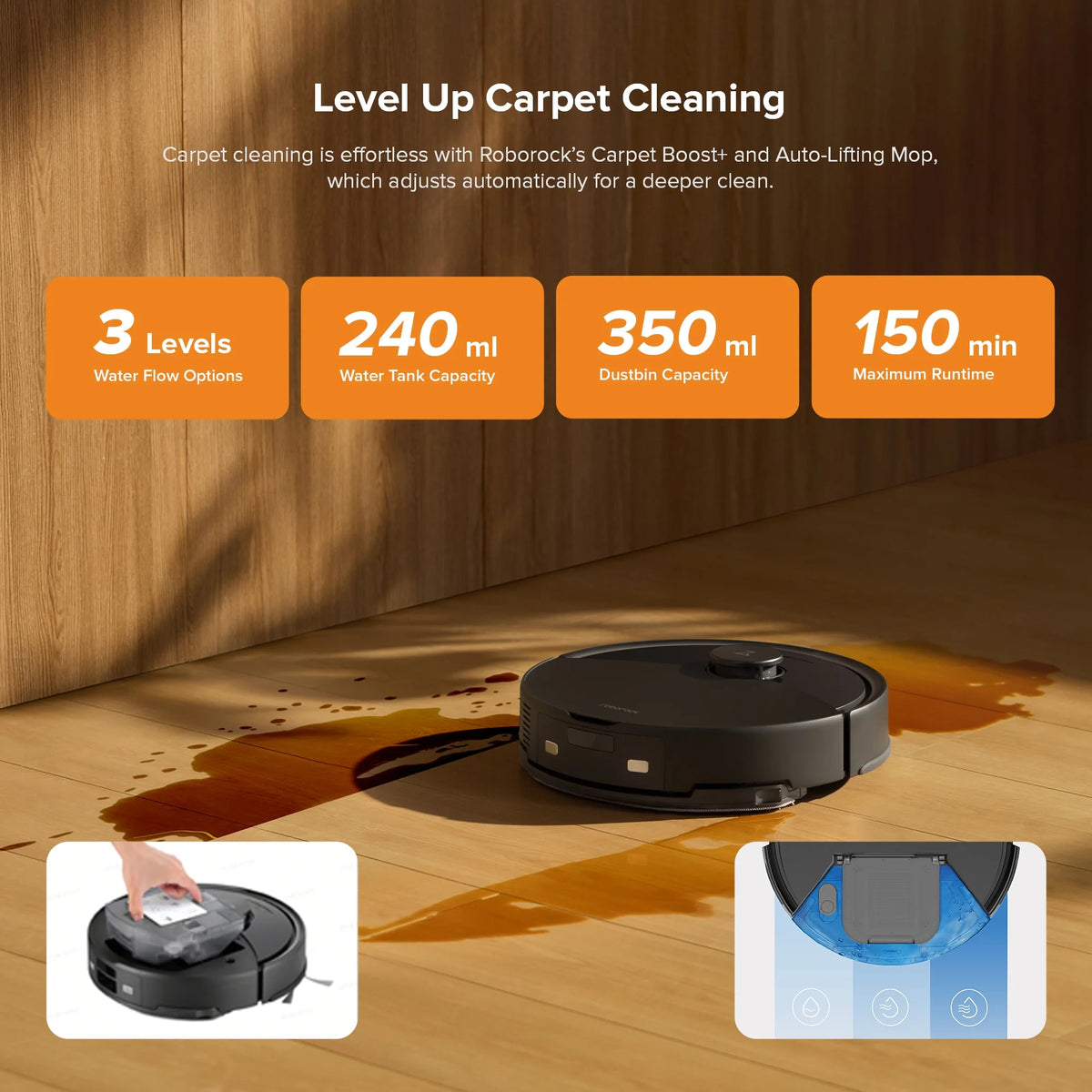 (Upgraded from Q5 Pro)Roborock Q10 X5 Robot Vacuum and Mop, Self-Emptying, Hands-Free Cleaning for up to 7 Weeks, 10,000Pa Suction, Obstacle Avoidance, LiDAR Navigation, No-Go Zones
