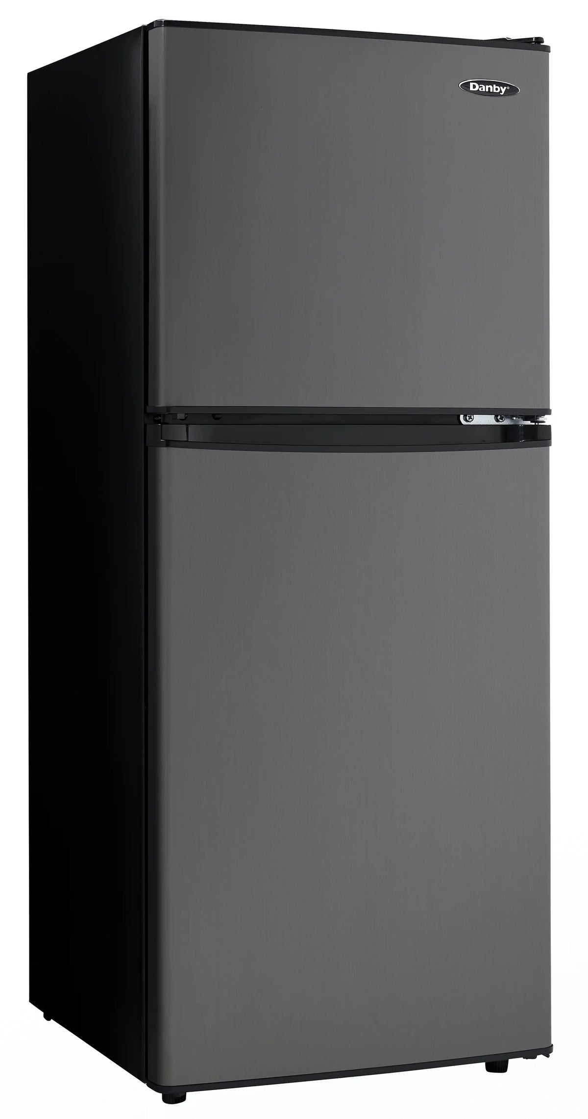 Danby 4.7 cu. ft. 2-door Compact Fridge in Black Stainless Steel Look DCR047A1BBSL