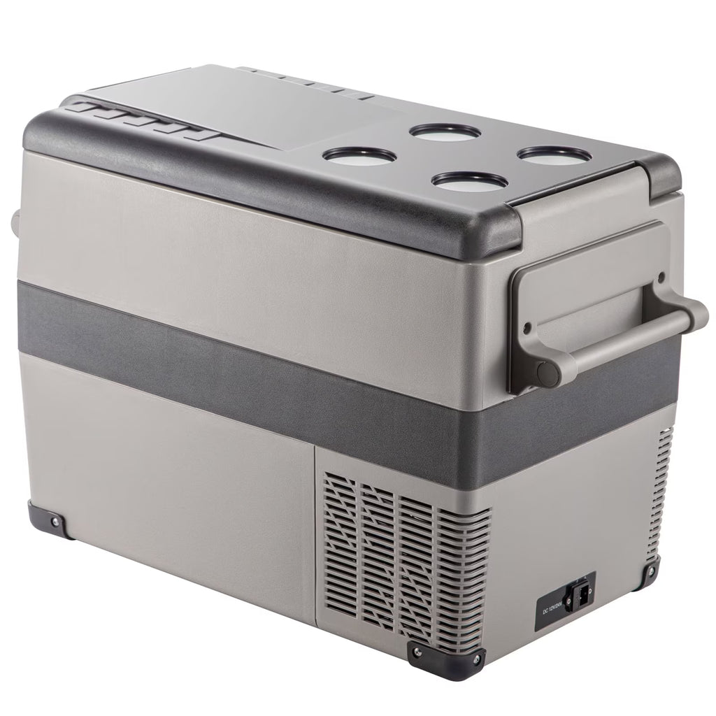 BENTISM 22L Portable Car Refrigerator, 23 Quart RV Fridge, 12/24V DC & 110-240V AC Vehicle Car Truck Boat Mini Electric Cooler for Driving Travel Fishing Outdoor and Home Use