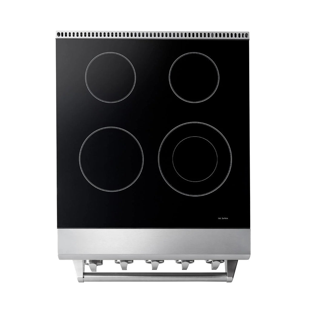 Thor Kitchen Hre2401 24" Wide 3.73 Cu. Ft. Capacity Freestanding Professional Electric