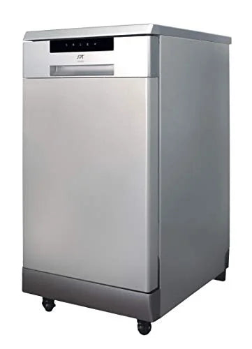 SPT 18�?Stainless Steel Portable Dishwasher with Faucet Adapter, 52 dB