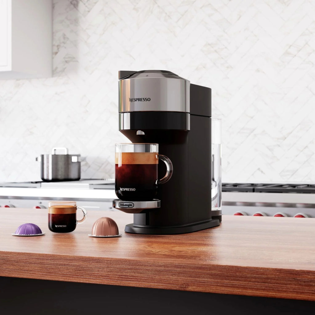 Nespresso Vertuo New Next Coffee and Espresso Maker by DeLonghi, Dark Gray, Single-Serve Brewers